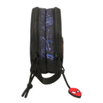 Zweifaches Mehrzweck-Etui Spider-Man Attack Schwarz 21 x 8 x 6 cm