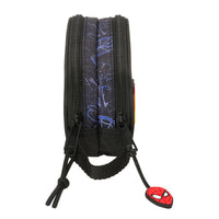 Zweifaches Mehrzweck-Etui Spider-Man Attack Schwarz 21 x 8 x 6 cm