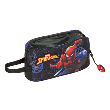 Thermo-Vesperbox Spider-Man Attack Schwarz 21,5 x 12 x 6,5 cm