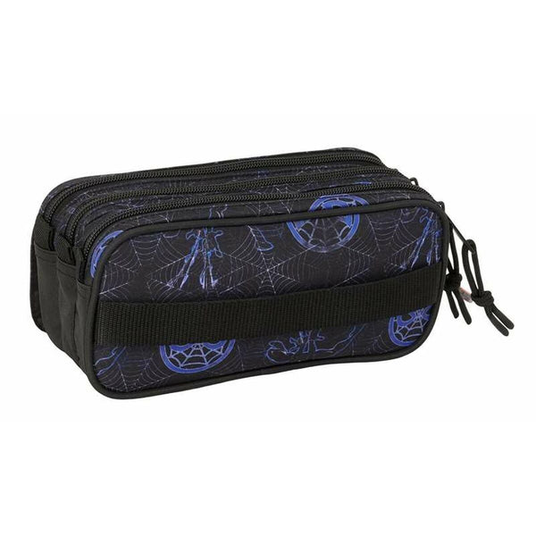 Dreifaches Mehrzweck-Etui Spider-Man Attack 21,5 x 10 x 8 cm