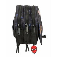 Dreifaches Mehrzweck-Etui Spider-Man Attack 21,5 x 10 x 8 cm