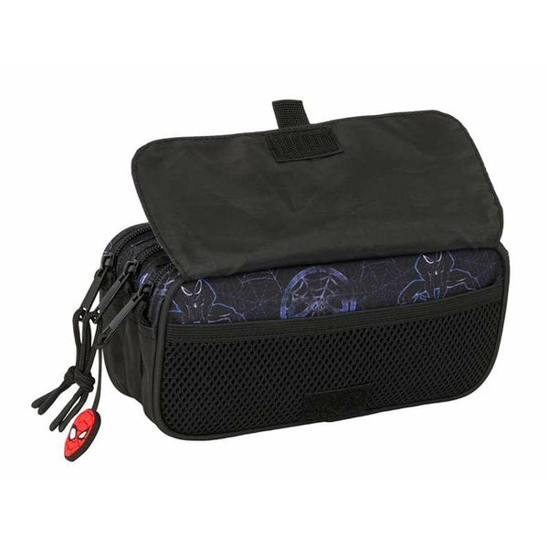 Dreifaches Mehrzweck-Etui Spider-Man Attack 21,5 x 10 x 8 cm