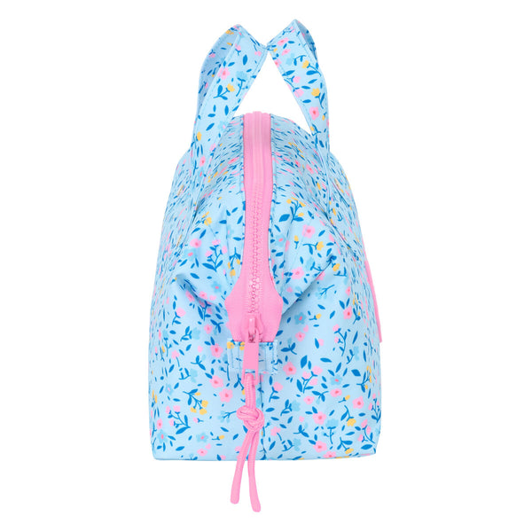 Reise-Toilettentasche Vicky Martín Berrocal Paraíso Rosa Hellblau 26.5 x 17.5 x 12.5 cm