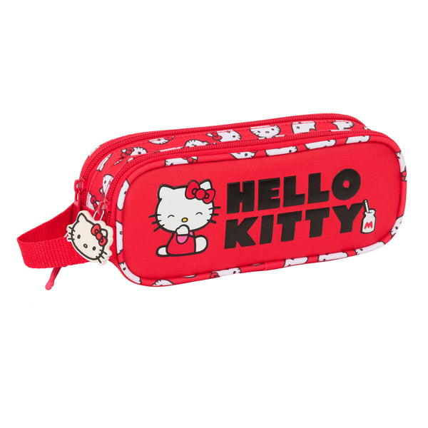 Allzwecktasche Hello Kitty Iconic Weiß Rot 21 x 8 x 6 cm