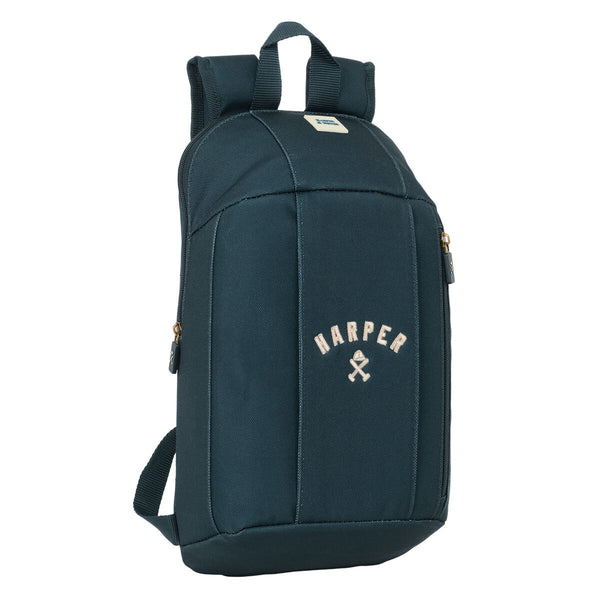 Lässiger Rucksack Harper & Neyer Marineblau 22 x 39 x 10 cm