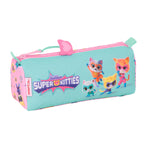 Allzwecktasche SuperKitties Rosa türkis 21 x 8 x 7 cm