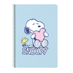 Notizbuch Snoopy Love Blau A4 80 Blatt