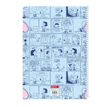 Notizbuch Snoopy Love Blau A4 80 Blatt