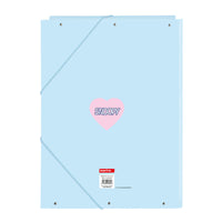 Ringbuch Snoopy Love Blau A4 26 x 33.5 x 2.5 cm