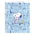 Ringbuch Snoopy Love Blau A4 26.5 x 33 x 4 cm