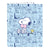 Ringbuch Snoopy Love Blau A4 26.5 x 33 x 4 cm