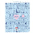 Ringbuch Snoopy Love Blau A4 26.5 x 33 x 4 cm