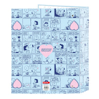 Ringbuch Snoopy Love Blau A4 27 x 33 x 6 cm