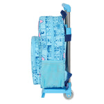 Schulrucksack mit Rädern Snoopy Love Blau 26 x 11 x 67 cm 26 x 34 x 11 cm