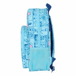 Schulrucksack Snoopy Love Hellblau 26 x 34 x 11 cm