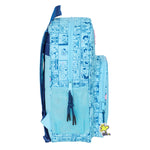 Schulrucksack Snoopy Love Blau 32 x 38 x 12 cm