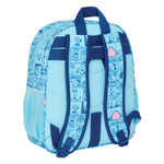 Schulrucksack Snoopy Love Blau 32 x 38 x 12 cm