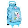 Schulrucksack Snoopy Love Blau 33 x 45 x 22 cm