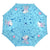 Regenschirm Snoopy Love Blau Ø 86 cm