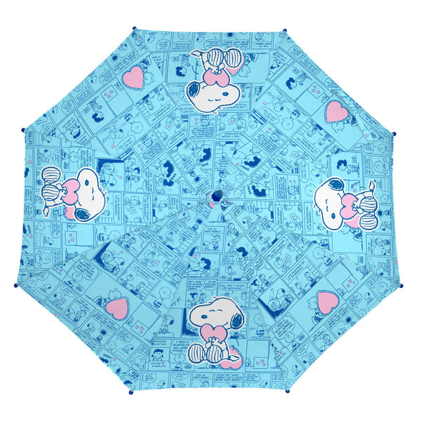 Regenschirm Snoopy Love Blau Ø 86 cm