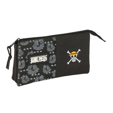 Allzwecktasche One Piece Pirates Schwarz 22 x 12 x 3 cm