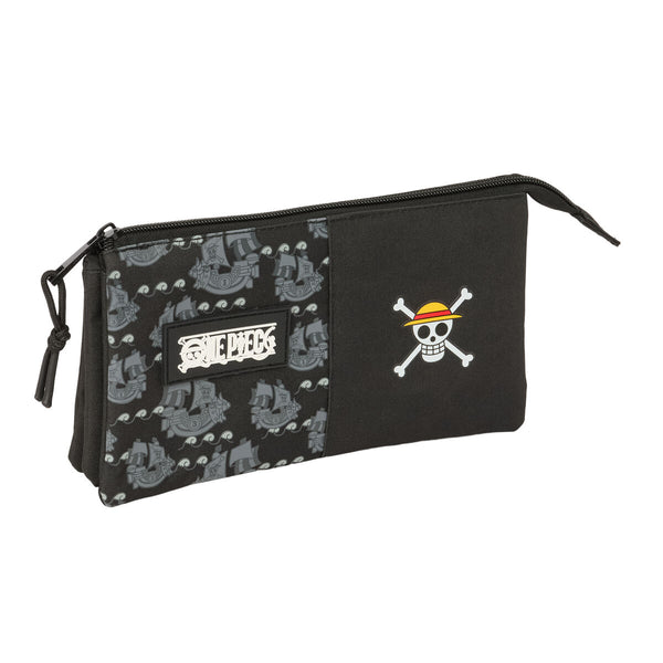 Allzwecktasche One Piece Pirates Schwarz 22 x 12 x 3 cm