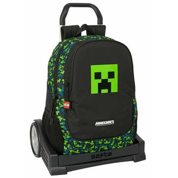 Schulrucksack mit Rädern Minecraft Evolution  32 x 44 x 16 cm