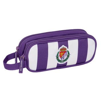 Allzwecktasche Real Valladolid C.F. Weiß Lila 21 x 8 x 6 cm