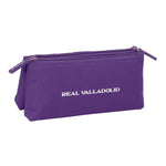 Reise-Toilettentasche Real Valladolid C.F. Weiß Lila Sportlich 22 x 10 x 8 cm