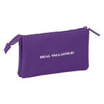 Allzwecktasche Real Valladolid C.F. Weiß Lila 22 x 12 x 3 cm