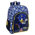 Schulrucksack Sonic City Blau 33 x 42 x 14 cm