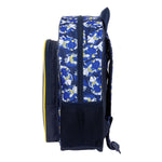 Schulrucksack Sonic City Blau 26 x 34 x 11 cm