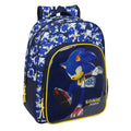 Schulrucksack Sonic City Blau 26 x 34 x 11 cm