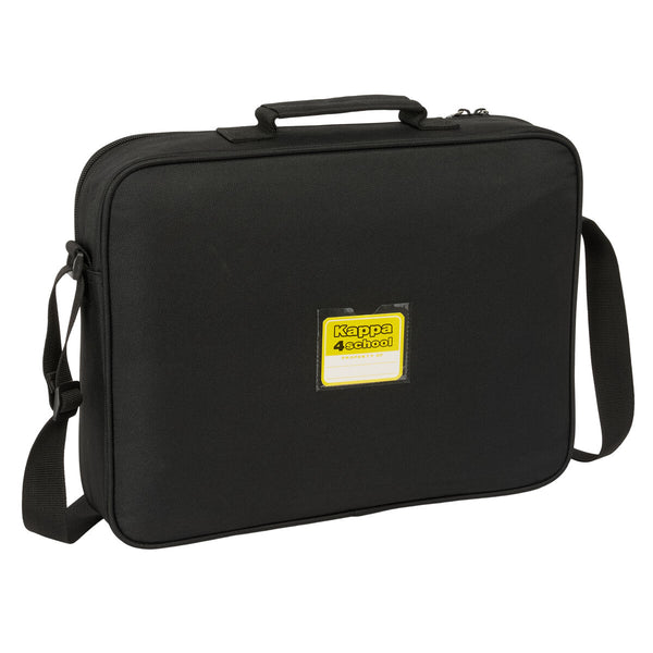 Schulrucksack Kappa Dark Schwarz 38 x 28 x 6 cm