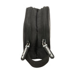 Zweifaches Mehrzweck-Etui Kappa Dark Schwarz 21 x 8 x 6 cm