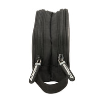 Zweifaches Mehrzweck-Etui Kappa Dark Schwarz 21 x 8 x 6 cm