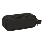 Zweifaches Mehrzweck-Etui Kappa Dark Schwarz 21 x 8 x 6 cm
