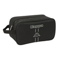 Schuhtasche für die Reise Kappa Dark Schwarz 29 x 15 x 14 cm