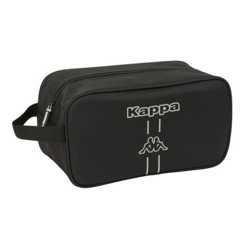 Schuhtasche für die Reise Kappa Dark Schwarz 29 x 15 x 14 cm