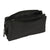 Dreifaches Mehrzweck-Etui Kappa Dark Schwarz 22 x 12 x 3 cm