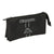Dreifaches Mehrzweck-Etui Kappa Dark Schwarz 22 x 12 x 3 cm