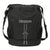 Rucksacktasche mit Bändern Kappa Dark Schwarz 35 x 40 x 1 cm