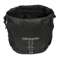 Rucksacktasche mit Bändern Kappa Dark Schwarz 35 x 40 x 1 cm