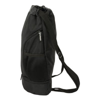 Rucksacktasche mit Bändern Kappa Dark Schwarz 35 x 40 x 1 cm