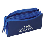 Dreifaches Mehrzweck-Etui Kappa Rain Marineblau 22 x 12 x 3 cm