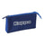 Dreifaches Mehrzweck-Etui Kappa Rain Marineblau 22 x 12 x 3 cm