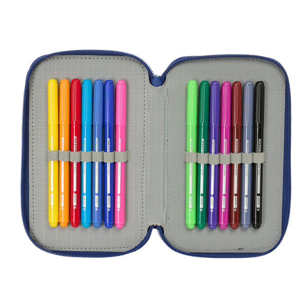 Allzwecktasche F.C. Barcelona Marineblau 12.5 x 19.5 x 4 cm 29 Stücke