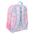 Schulrucksack Barbie Painterly Rosa Himmelsblau 33 x 42 x 14 cm