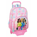 Schulrucksack mit Rädern Barbie Painterly 33 x 42 x 14 cm