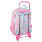 Schulrucksack mit Rädern Barbie Painterly Rosa Himmelsblau 33 x 42 x 14 cm